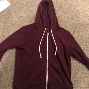 Zip up hoodie